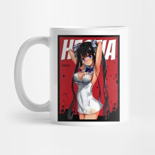 Hestia Danmachi Red Comic Mug